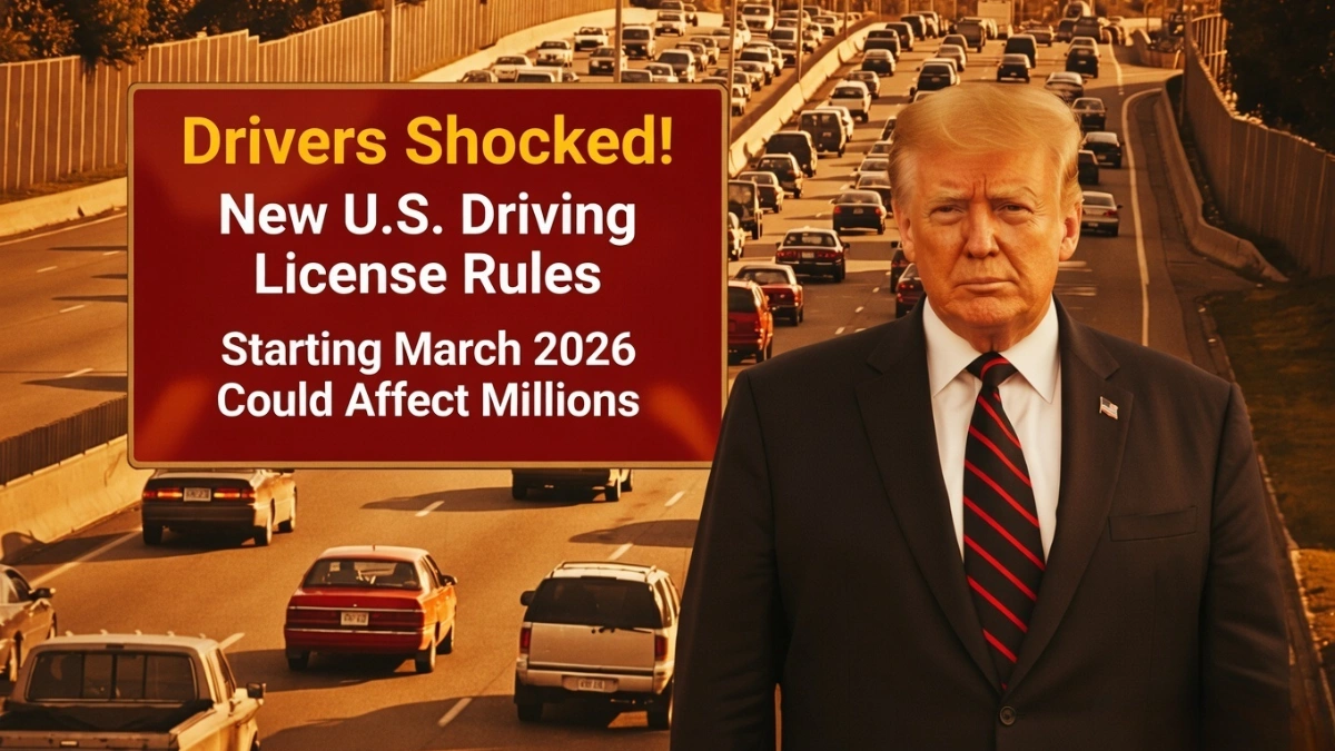 US driving licence rules 2026